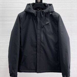 ALO winter down-filled cotton coat is in perfect condition